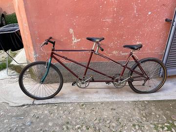 Bici tandem anni 70 funzionante