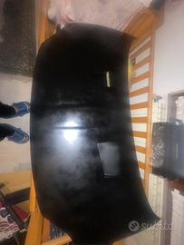 Cofano da corsa nero 500 abarth