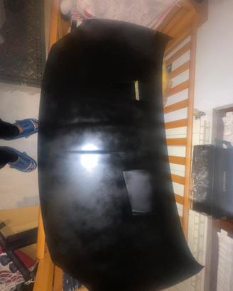 Cofano da corsa nero 500 abarth