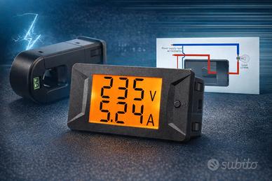 Misuratore digitale per  impianti elettrici 