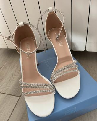 Sandali n.40 ideali sposa