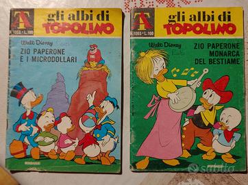 GLI ALBI DI TOPOLINO 1065 e 1068