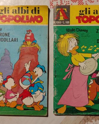 GLI ALBI DI TOPOLINO 1065 e 1068
