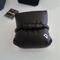 Police Jewerly bracciale uomo in acciaio nero. new