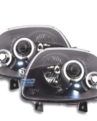 FARI PER RENAULT CLIO 98-01 ANGEL EYES FONDO NERO