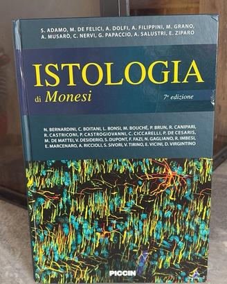 Libro istologia monesi 6 edizione