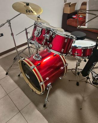 Batteria DS Completa + Piatti Meinl e Accessori