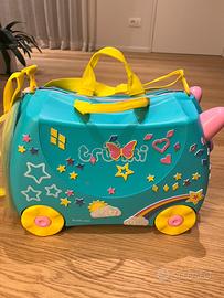 Valigia cavalcabile unicorno bambini Trunki