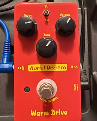 Aural dream warm drive pedale clipping asimmetrico