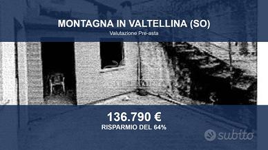 Immobile in asta di 241 m² con box auto a Montagna