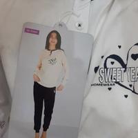 Pigiama donna cotone caldo tg xl