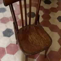 4 piu una Sedie viennesi anni 60 originali WIENER