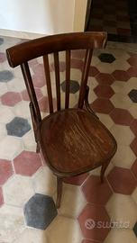 4 piu una Sedie viennesi anni 60 originali WIENER