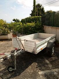 Carrello/rimorchio trasporto cose e porta moto