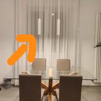 Lampadario a faretti sospeso cilindri faretto GU10