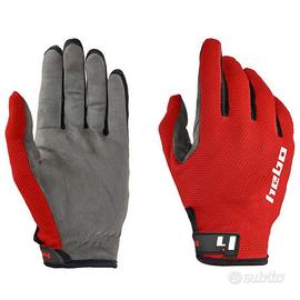 GUANTO TESSUTO MOTO TRIAL HEBO ROSSO LEGGERO