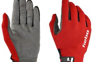 GUANTO TESSUTO MOTO TRIAL HEBO ROSSO LEGGERO