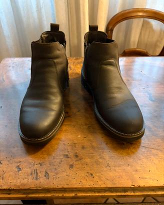 Stivaletti uomo pari al nuovo vera pelle e goretex