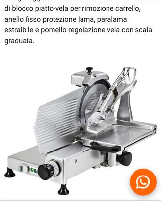 Affettatrice professionale 