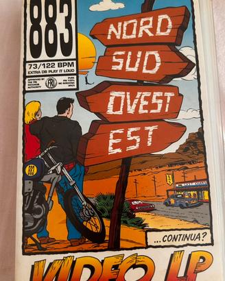 videocassetta nord sud ovest est 883