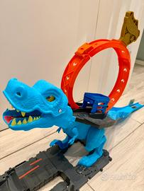 Hot Wheels City pista dinosauro