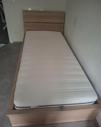 LETTO SINGOLO CONTENITORE + MATERASSO