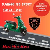 Peugeot Django 125 SPORT - SUPER PROMO
