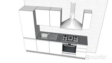 Cucina Berloni completa di elettrodomestici