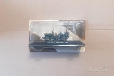 Modellino Militare 1/43 Jeep Willys lungo 8 cm