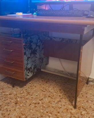 Scrivania Vintage Anni 60 Stile Ferretti Milano