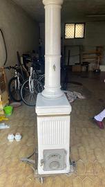 Stufa a legna FELICI PRATO in cotto smaltato