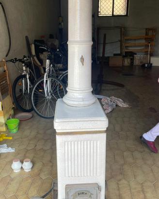 Stufa a legna FELICI PRATO in cotto smaltato