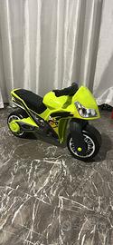 Moto giocattolo a spinta Sun Sport verde