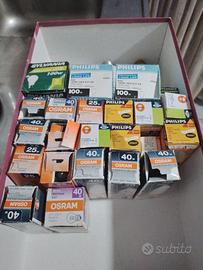lampadine ad incandescenza