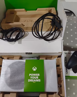 Xbox series S 512GB + controller Black Carbon
