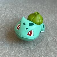 Bulbasaur Pokémon in legno con testa mobile