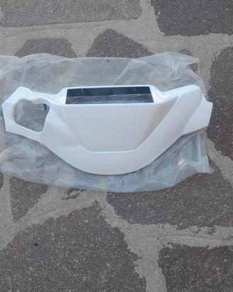Coprimanubrio superiore bianco per scooter 50cc