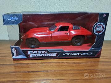 Modellino Fast & Furious Letty's Chevy Corvette 