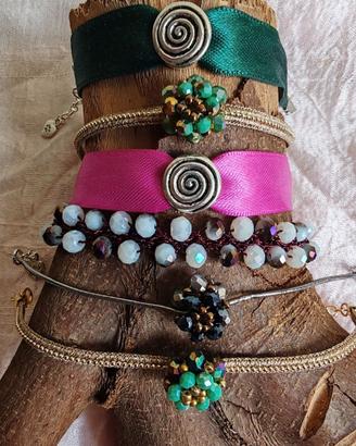 braccialetti e set fatti a mano - pezzi unici