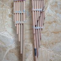 Flauto di pan artigianale