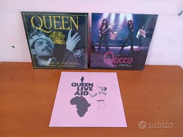 Lotto 3 Vinili LP Queen Nuovi Sigillati