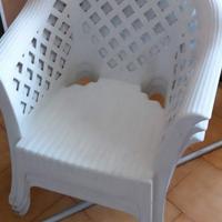 poltroncine da giardino in ABS
