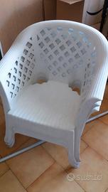 poltroncine da giardino in ABS