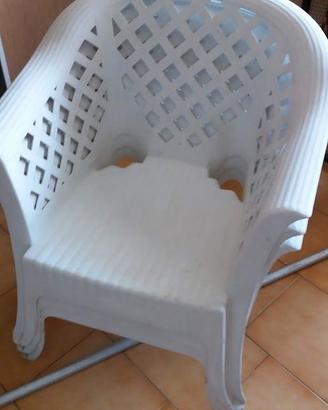 poltroncine da giardino in ABS