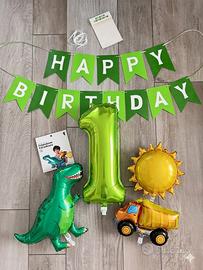 Palloncino numero 1 - decorazione feste compleanno