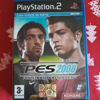 PES 2008 Pro Evolution Soccer SONY PS2 PLAYSTATION