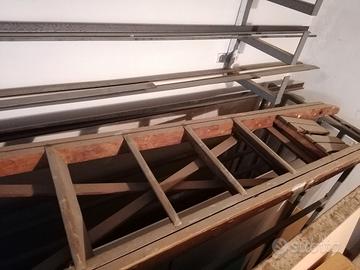 Scala in legno 12 gradini 