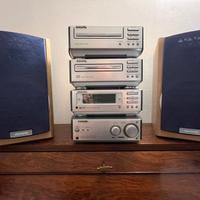 AIWA stereo compatto Lettore CD, Lettore Cassette