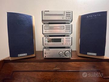 AIWA stereo compatto Lettore CD, Lettore Cassette