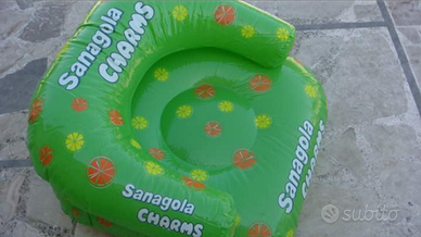 Charms Sanagola poltrona gonfiabile anni 80